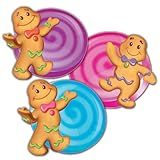 Eureka 841294 Candy Land Assorted Paper Cut-Outs, 12 Each of 3 Different Designs, 36-Piece