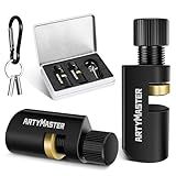 ArtyMaster Stair Gauges with Rubber Pad – Stair Gauges for Framing Square & Circular Saw – Framing Jig Square Stops – Circular Saw Guide – Carpentry Jig Stops