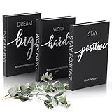 AMINALUX Decorative Books for Home Decor - Faux for decoration Coffee Table | Book Shelf Decor | Entryway | Console Table - Modern Luxury Designer Decor Set - Decorative for Display