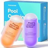 POOLHACKER 3 in 1 Pool Opening Kit - Pool Start Up Kit for Above Ground & Inground Pools, Easy to Use, Up to 15,000 Gallons