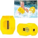 Hydro Tone 3D Design Water Weights Pool Exercise Functional Strength Training Variable Resistance - Quick Start Guide - Yellow Pair