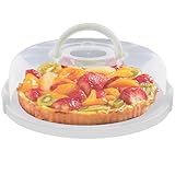EWAFILU Pie, Cheesecake Carrier for up to 11 in Cake PieRound Cupcake Cake Holder for Muffin Cookies Food Storage Containers