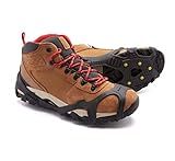 ICETRAX V3 Tungsten Crampons, Ice Cleats for Shoes and Boots - Ice Grips for Snow and Ice, Non-Slip Shoe Grippers with Reflective Heel L/XL (Men: 9.5-13/ Women: 11+)