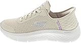 Skechers Women's Go Walk Flex Hands Free Slip-Ins - Grand Entry Sneaker, Off White, 8.5 Wide US