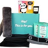 CaliCares NO BS Shoulder Care Package - Things You Need After Shoulder/Rotator Cuff Surgery - After Surgery Must Haves, like a Shower Sling, Stretch Bands For Exercise, Comforter, and Shower Wipes