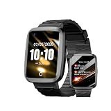Fajocru Smart Watch for Seniors with FallDetection -GPS Tracker with SOS Button,HeartRate & Step Counter, Alarm for Elderly Men &Women - No Monthly Fee