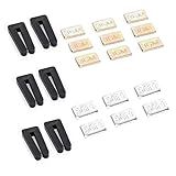 1Set Ceiling Fan Blade Self-Adhesive Weights Balance Kit (9x3GM+6x5GM+6xclips) for Fan Correct Irregular Movements,Reduce Noise
