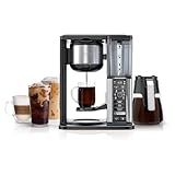 Ninja Specialty Coffee Maker | Includes 10-Cup Carafe, Fold-Away Frother, Permanent Filter & Removable, Dishwasher Safe Reservoir | 6 Brew Styles, 8 Cup to Travel Mug to Pot Sizes | Black | CM401