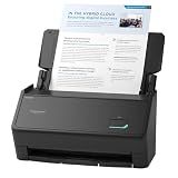 ScanSnap iX2400 High-Speed One-Touch Button Color Document Scanner, Black