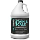 Pool & Hot Tub Stain and Scale Remover - AquaDoc 1 Gallon (128oz) Pool Stain & Scale for Calcium, Iron, Copper & Rust Buildup - Works on Vinyl, Plaster, Fiberglass, Pebble & More