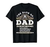 The Bank of Dad Funny Father's Day College Tuition Student T-Shirt