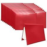 Tnghui 20 PCS Smooth Diploma Certificate Cover 8 1/2" x 11" Red