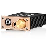 Douk Audio U3 PRO HiFi Mini Class A Headphone Amplifier – High-Power Desktop Amp for 18-600Ω Headphones, 1500mW Output, 3.5mm & 6.35mm Jacks, DC 5V