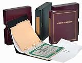 Corporate kit ThriftKit Combo (LLC): Binder, Slipcase, Stock Certificates, Index Tabs- Burgundy Binder