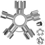 KELEYU Upgraded Heavy-duty Metal 10-in-1 Faucet Aerator Removal Tool Kit