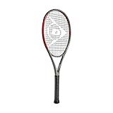 Dunlop Sports CX Team 265 Pre-Strung Tennis Racket, 1/8 Grip, Red/Gray