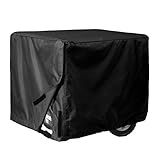 Porch Shield Waterproof Universal Generator Cover 38 x 28 x 30 inch - for Most Generators 5500-15000 Watt, Black