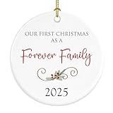 Gift for Adoption Adoption Christmas ornament First Christmas as a Forever Family 2025