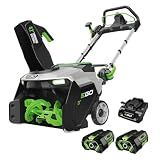 EGO Power+ SNT2122 21" Single-Stage Snow Blower with Peak Power™, (2) 4Ah Batteries and 320W Charger Included