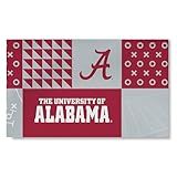 NORTHWEST NCAA 3 X 5 Feet Washable Area Living Rug, Alabama Crimson Tide