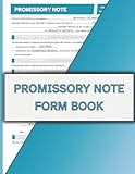 Promissory Note Form Book: 80 Single-Sided Loan Agreement Forms for Personal and Business Use