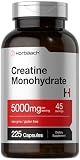 Horbäach Creatine Monohydrate | 5g | 225 Capsules