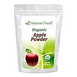 Z Natural Foods Organic Apple Powder, Superfood Powder for Digestive Support and Energy Boost, Ideal for Juice, Smoothies, and Recipes, Non-GMO, Vegan, Gluten-Free, Kosher, 1 lb.