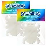 2 Pack Scumbug Hot Tub Scum Absorber – The Original, Highest Rated Scum Absorber Ever – Pool Sponge Oil Absorber for Hot Tub, Spa & Pool – Hot Tub Cleaning Tools That Soak Up Oil & Grime