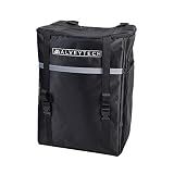 AlveyTech Extra Large Insulated Seat Back Bag Backpack - For Mobility Scooters, Power Chairs, Wheelchairs, &Transport Chair, PEVA lined Travel Basket Accessories, Black Ripstop Nylon Organizer Bags