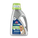 Bissell PET PRO OXY Urine Eliminator with Febreze Carpet Deep Clean Solution, with StainProtect Technology, for use in leading upright carpet cleaners, 48oz, Our best formula for pet messes & odors