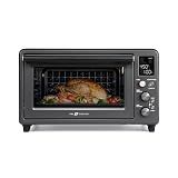 VAL CUCINA 26.3 QT Air Fryer Toaster Oven with Enamel Interior, 10-in-1
