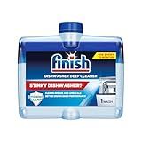 Finish Dishwasher Cleaner Liquid, Deep Cleans Hidden Grease & Limescale, Fights Odors & Maintains Performance, 3 Month Supply, 8.45oz, 1 Bottle