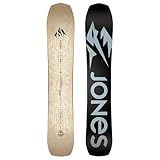 JONES - Men's Flagship, Snowboards Directional Freeride, Ideal for freeriding and Fall-line Freestyle, Size 167, Color Wood Veneer
