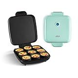 DASH Sous Vide Style Family Size Egg Bite Maker for Breakfast Bites, Sandwiches, Healthy Snacks or Desserts, Keto & Paleo Friendly (9 Servings), Aqua