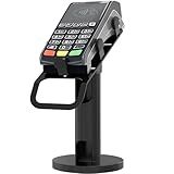 CTA Digital Universal Credit Card Reader Stand - Reader Terminal Stand for Verifone, Ingenico & Pax POS Stations - Bolt Down or Adhesive Anti-Theft Security - Easy Install
