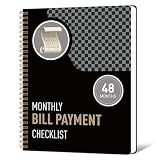 TREES Monthly Bill Payment Checklist, 4-Year Bill Organizer and Planner