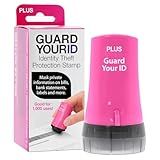 Guard Your ID Advanced Security Roller 2.0 Identity Theft Prevention Stamping Pink