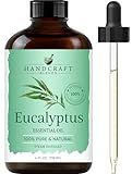 Handcraft Blends Eucalyptus Essential Oil – Huge 4 Fl Oz – 100% Pure and Natural – Premium Grade Essential Oil for Diffuser and Aromatherapy, Skin, Massage, Candle and Soap Making Fragrance