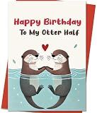 Mcduldul Funny Birthday Card Gift for Husband Wife Boyfriend Girlfriend