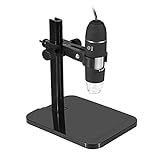 Digital Microscope, Skybasic 50X-1000X Magnification WiFi Portable Handheld Microscopes with Adjustable Stand HD USB Microscope Camera Compatible with iPhone Android Windows Mac Computer