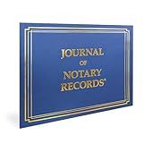 StampXpress Premium Notary Journal, Softcover, 140 Pages with 600 Entries, All States (NJ)