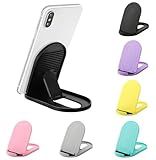 Cell Phone Stand 6Pack, Foldable Portable Desktop Cell Phone Holder, Adjustable Universal Multi-Angle Cradle Stands for iPhone 15 14 13 12 11 Pro Xs Max Xr X 8 Plus Samsung Galaxy Tablet Smart Phones