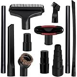 Universal Vacuum Attachments Kit -Shop Vac Attachments 1-1/4 Inch Vacuum Attachments Cleaners Accessories for Shop Vacuum Cleaner Attachments Brushes for Shop Vac Attachments