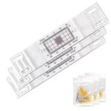 Crack Gauge Monitor， Crack Monitor with Updated Two Fixed adapter | Crack Measure and Record Instrument for Monitoring Wall Deformation and Crack (Pack of 3)