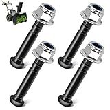 KitchenKipper ASP2400D 2-Stage Snow Blower Shear Pin Set for EGO 24 in Self-Propelled 2-Stage Snow Blower with Peak Power - Includes 4 Pins & Lock Nuts