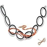 Snake Climbing Chain Toys for Ball Python Hoop & Corn Snake Enrichment Toys ，Suitable for All Kinds of Small Reptiles