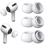 3 Pairs Replacement Ear Tips for Airpods Pro and 2nd Generation with Noise Reduction Hole, Silicone Ear Tips for Airpods Pro with Portable Storage Box and Fit in The Charging Case(S/M/L)