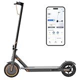 VOLPAM Electric Scooter for Adult, 350W Motor, 19/21 Miles Long Range, 19/22 MPH Speed, 8.5" Tires, Folding E-Scooter for Adults, E Kick Scooter with Smart APP, Dual Braking (SP03-19Miles-Orange)