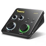 MAONO USB Audio Interface for PC: Interface with XLR Input 24-bit/192kHz Routing Software LOOPBACK ASIO Driver for Recording Music, Home-Studio, Guitar, Podcast, Streaming, DAW(PS22 Lite Black)