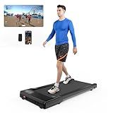 Walking Pad Treadmills for Home Office, Under Desk Walk Mat with APP and Remote Control, 3 in 1 Portable Exercise Equipment, Compact Jogging Running Machine for Small Space, 250 Lbs Capacity